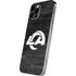 NFL Los Angeles Rams Black & White iPhone 12 Pro Max Skin